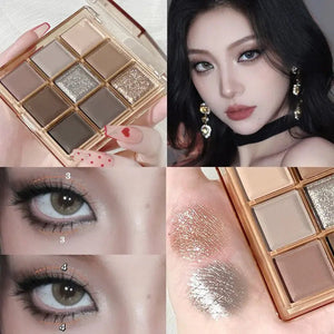 DIKALU Sunset Glow Nine - Color Eyeshadow Palette - Yahko Merchandise