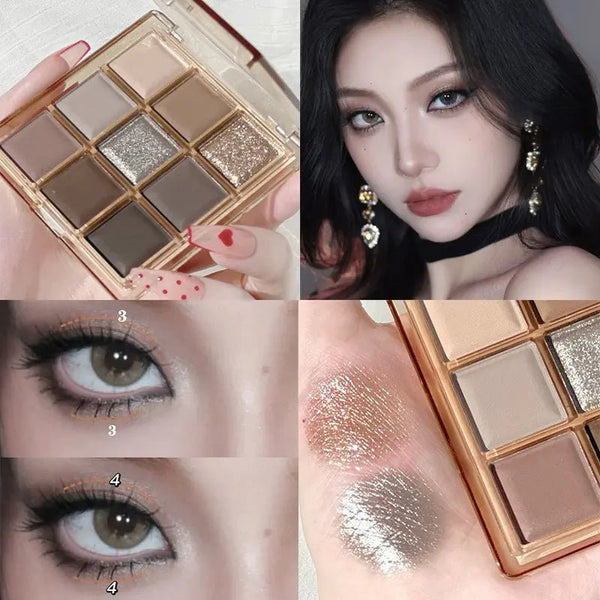 DIKALU Sunset Glow Nine - Color Eyeshadow Palette - Yahko Merchandise