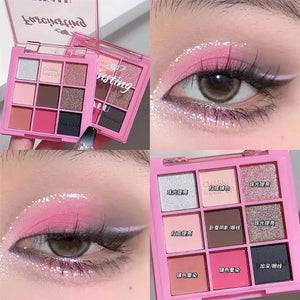 DIKALU Sunset Glow Nine - Color Eyeshadow Palette - Yahko Merchandise