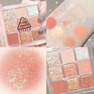 DIKALU Sunset Glow Nine - Color Eyeshadow Palette - Yahko Merchandise
