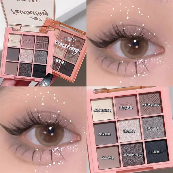 DIKALU Sunset Glow Nine - Color Eyeshadow Palette - Yahko Merchandise