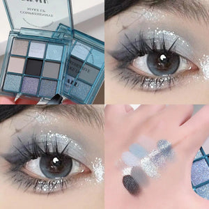 DIKALU Sunset Glow Nine - Color Eyeshadow Palette - Yahko Merchandise