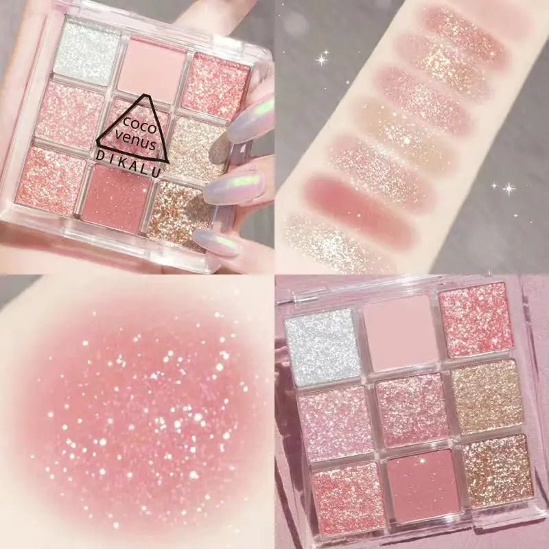 DIKALU Sunset Glow Nine - Color Eyeshadow Palette - Yahko Merchandise