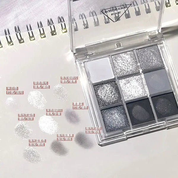 DIKALU Sunset Glow Nine - Color Eyeshadow Palette - Yahko Merchandise