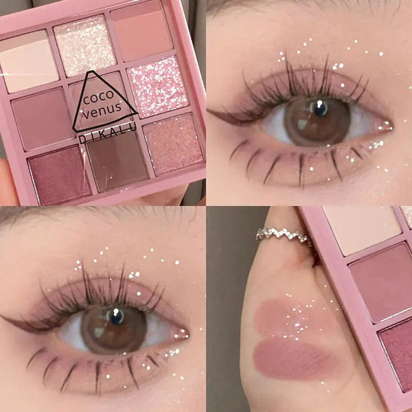 DIKALU Sunset Glow Nine - Color Eyeshadow Palette - Yahko Merchandise