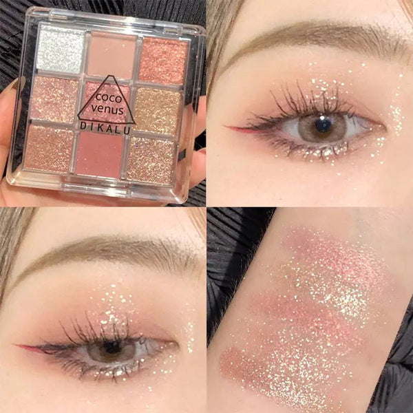 DIKALU Sunset Glow Nine - Color Eyeshadow Palette - Yahko Merchandise