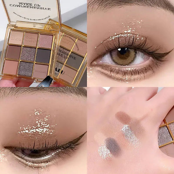 DIKALU Sunset Glow Nine - Color Eyeshadow Palette - Yahko Merchandise