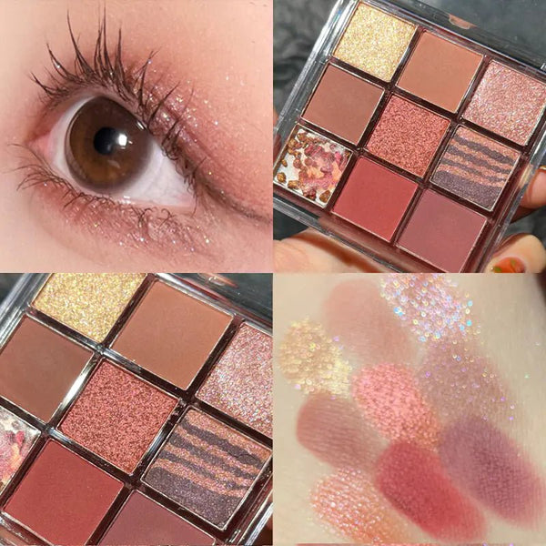 DIKALU Sunset Glow Nine - Color Eyeshadow Palette - Yahko Merchandise