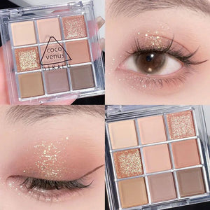 DIKALU Sunset Glow Nine - Color Eyeshadow Palette - Yahko Merchandise