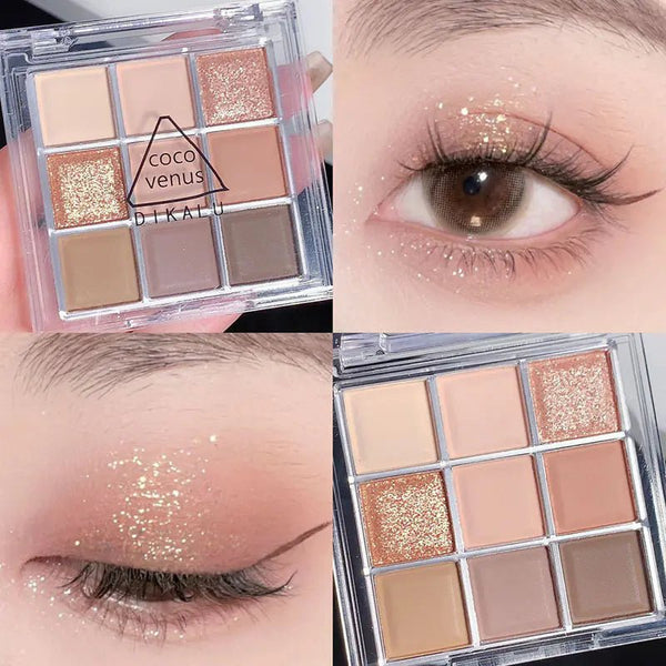 DIKALU Sunset Glow Nine - Color Eyeshadow Palette - Yahko Merchandise