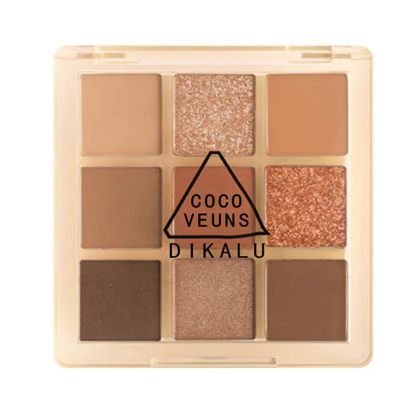 DIKALU Sunset Glow Nine - Color Eyeshadow Palette - Yahko Merchandise
