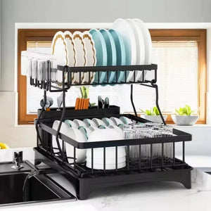 Dish Racks For Kitchen Counter, Stainless Steel Kitchen Dish Drying - Yahko Merchandise