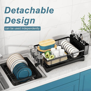 Dish Racks For Kitchen Counter, Stainless Steel Kitchen Dish Drying - Yahko Merchandise