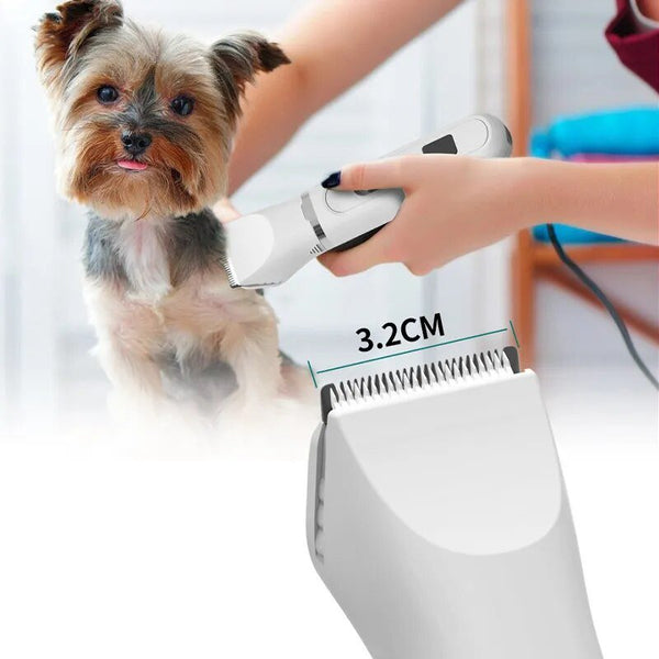 Dog Clippers Low Noise Paw Trimmer Rechargeable Pet Cat Grooming Kit - Yahko Merchandise