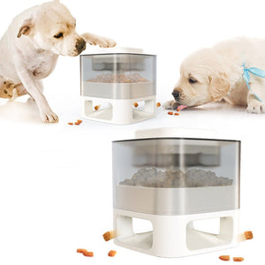 Dog Food Feeder Pet Accessories Cat Feeder Catapult Educational Dog Toys Pet Supplies Food Dispenser Just One Snap Comes Food - Yahko Merchandise