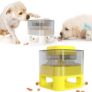 Dog Food Feeder Pet Accessories Cat Feeder Catapult Educational Dog Toys Pet Supplies Food Dispenser Just One Snap Comes Food - Yahko Merchandise