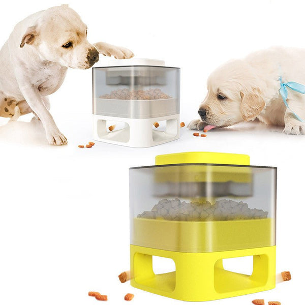 Dog Food Feeder Pet Accessories Cat Feeder Catapult Educational Dog Toys Pet Supplies Food Dispenser Just One Snap Comes Food - Yahko Merchandise
