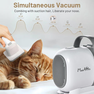 Dog Grooming Kit Pet Hair Cleaning Low Noise Vacuum Cleaner And - Yahko Merchandise