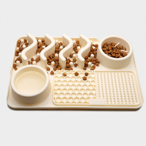 Dog Silicone Licking Pad Pet Licking Mat Silicone Smelling Mat Multifunctional Food Bowl Pets Supplies - Yahko Merchandise