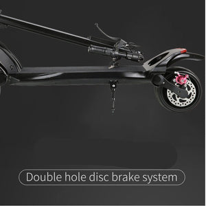 Double Drive Folding Scooter With Wide Tires - Yahko Merchandise