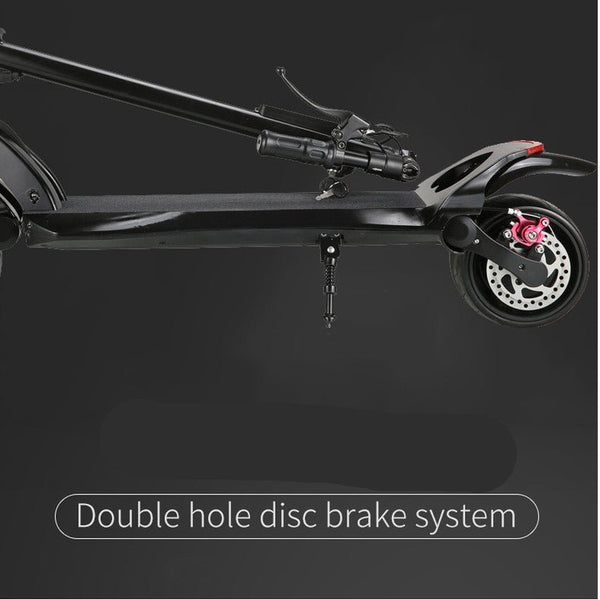 Double Drive Folding Scooter With Wide Tires - Yahko Merchandise