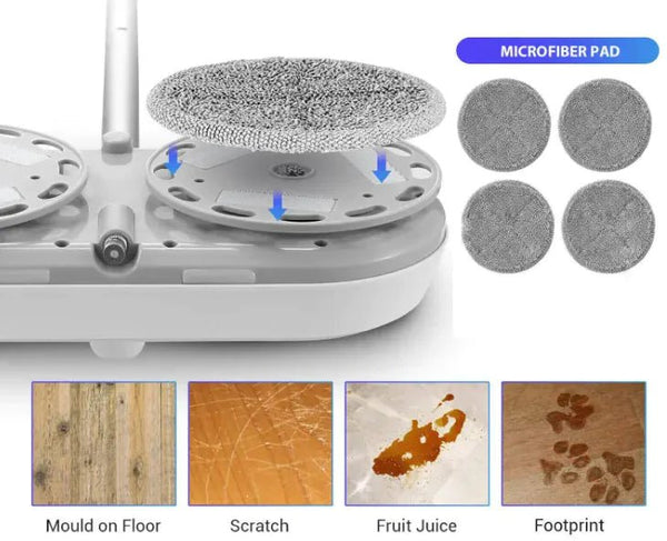 Double Head Electric Spin Mop - Yahko Merchandise