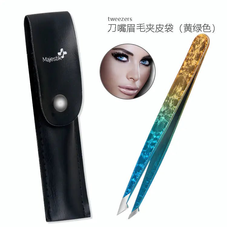 Double - Sided Stainless Steel Tweezers Beauty Set - Yahko Merchandise
