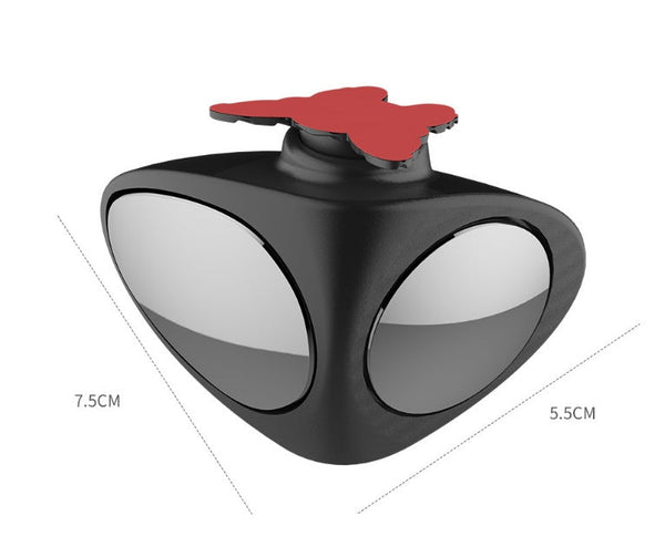 Double vision auxiliary mirror car rearview mirror - Yahko Merchandise