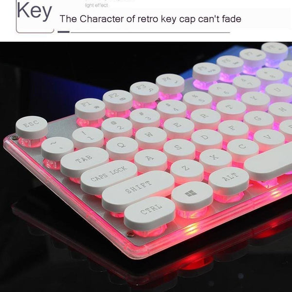 Dragon LED Backlight Gaming USB Wired Keyboard Mouse Set - Yahko Merchandise