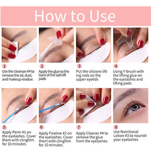 Dropshipping ICONSIGN Lash Lift Kit Lash Lifiting Eyelash Perming Kit Lash Curling Enhancer Eyes Makeup Tools - Yahko Merchandise