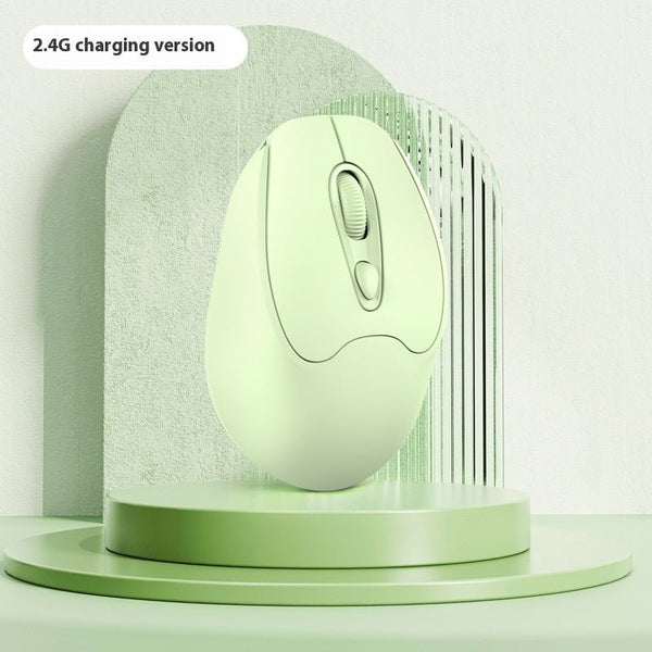 Dual - mode Bluetooth Wireless Mouse Charging Mute Office Game Applicable To Mobile Phones And Tablets - Yahko Merchandise