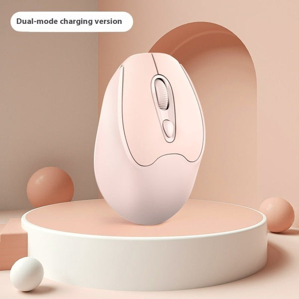 Dual - mode Bluetooth Wireless Mouse Charging Mute Office Game Applicable To Mobile Phones And Tablets - Yahko Merchandise
