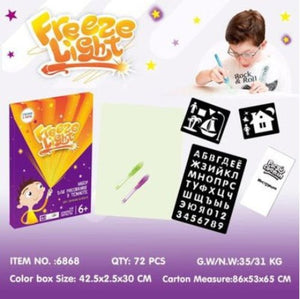 Educational Toy Drawing Pad 3D Magic 8 Light Effects Puzzle Board - Yahko Merchandise