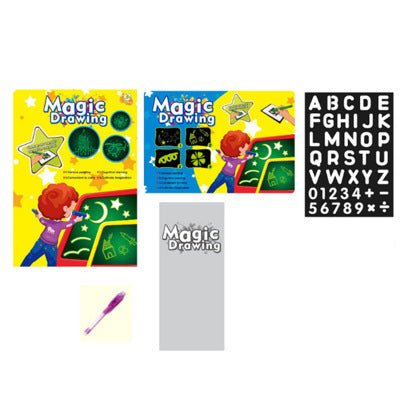 Educational Toy Drawing Pad 3D Magic 8 Light Effects Puzzle Board - Yahko Merchandise