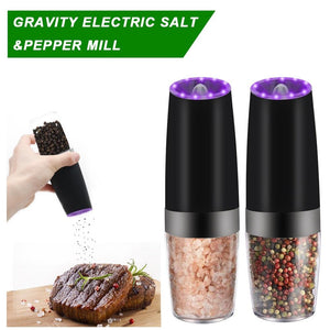 Electric Gravity Sensor Automatic Pepper Grinder Kitchen Tools - Yahko Merchandise