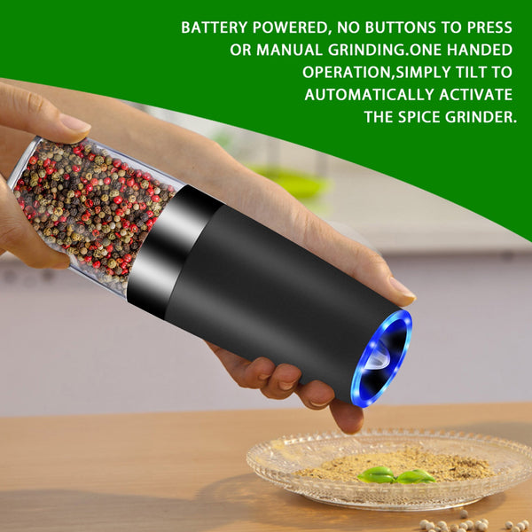Electric Gravity Sensor Automatic Pepper Grinder Kitchen Tools - Yahko Merchandise