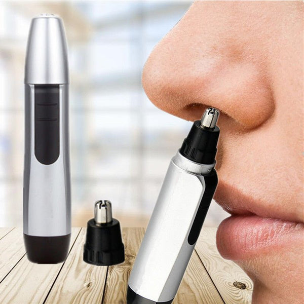 Electric Nose Hair Trimmer Men Women Ear Razor Removal Shaving Tool Face Care - Yahko Merchandise