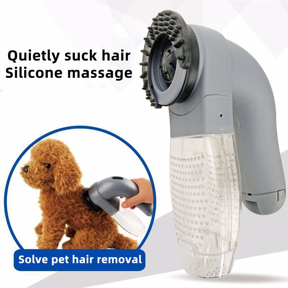 Electric Pet Hair Portable Pet Massage Cleaning Brush - Yahko Merchandise