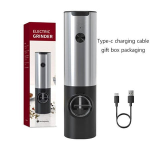 Electric Salt Grinder 2 Bottles Set - Yahko Merchandise