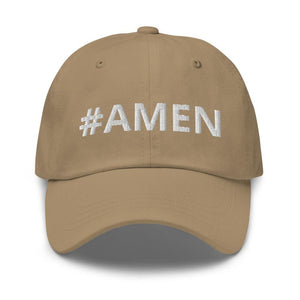 Embroidered Adjustable Baseball Cap - amen - Yahko Merchandise
