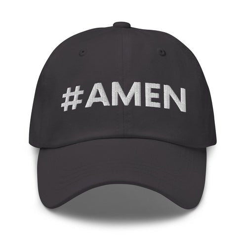 Embroidered Adjustable Baseball Cap - amen - Yahko Merchandise