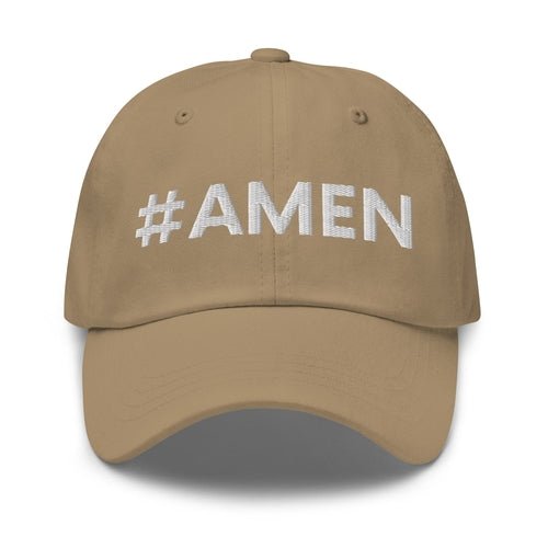 Embroidered Adjustable Baseball Cap - amen - Yahko Merchandise