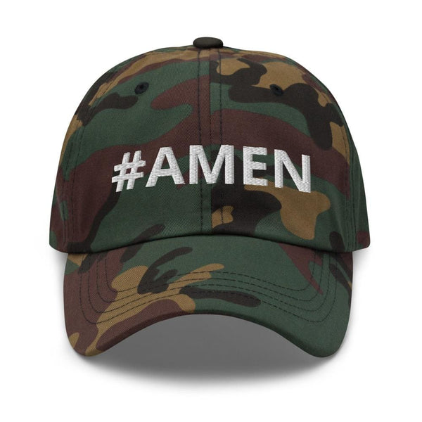 Embroidered Adjustable Baseball Cap - amen - Yahko Merchandise