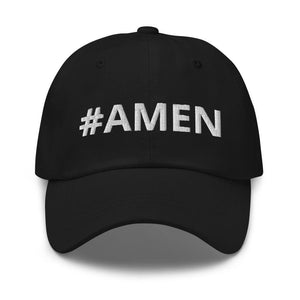 Embroidered Adjustable Baseball Cap - amen - Yahko Merchandise