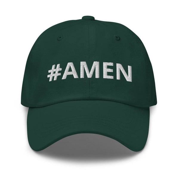 Embroidered Adjustable Baseball Cap - amen - Yahko Merchandise