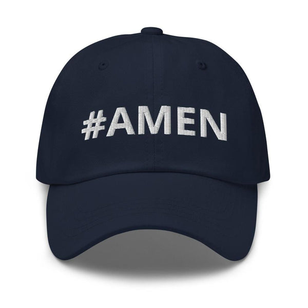 Embroidered Adjustable Baseball Cap - amen - Yahko Merchandise