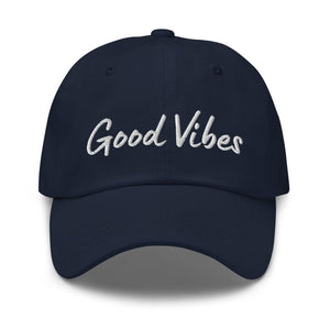 Embroidered Baseball Cap - Adjustable - Good Vibes - Yahko Merchandise
