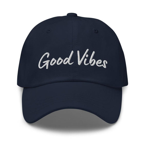 Embroidered Baseball Cap - Adjustable - Good Vibes - Yahko Merchandise