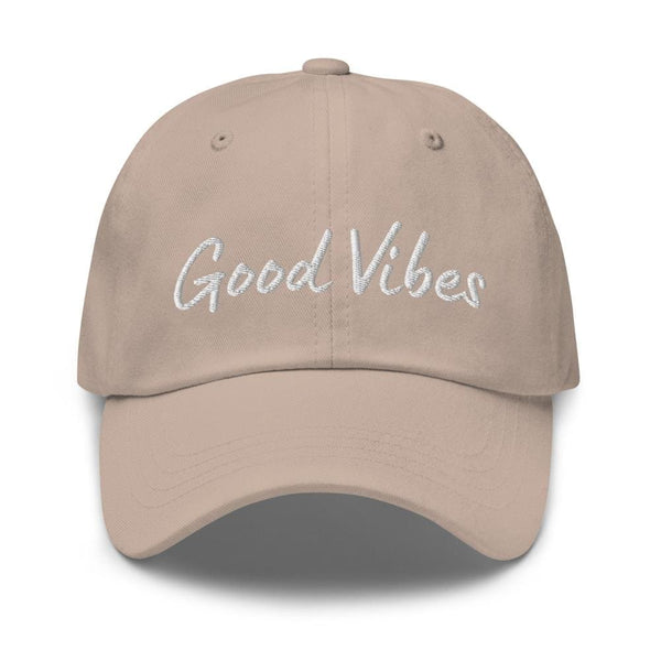 Embroidered Baseball Cap - Adjustable - Good Vibes - Yahko Merchandise