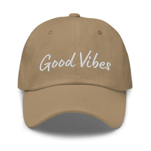 Embroidered Baseball Cap - Adjustable - Good Vibes - Yahko Merchandise